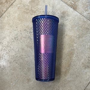 Disney Starbucks 50th Anniversary cold cup tumbler blue brand new with tags!